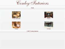 Tablet Screenshot of conleyinteriors.com